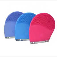 Sonic Face Cleansing Washing Machine Massage Brush Electric Silicone Facial Cleanser Brush